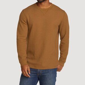 Eddie Bauer Men’s | Eddie's Field Thermal Crew Neck Waffle Shirt | Tall Large